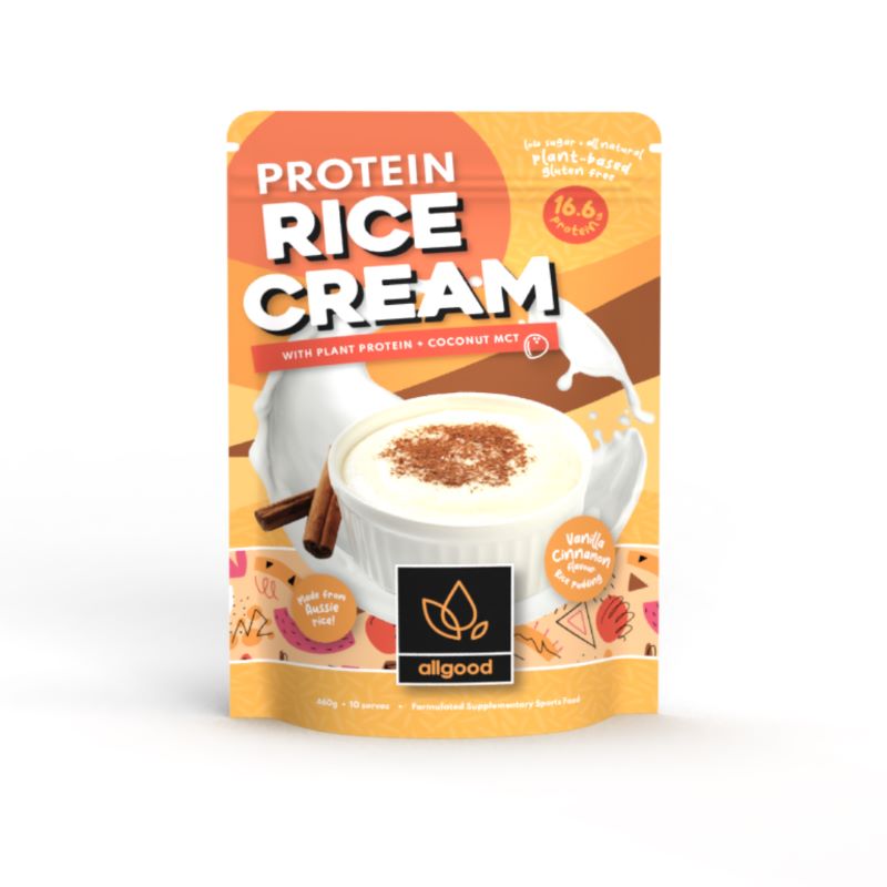 Allgood Nutrition Protein Rice Cream (AGN-RC-V - Vanilla Cinnamon)