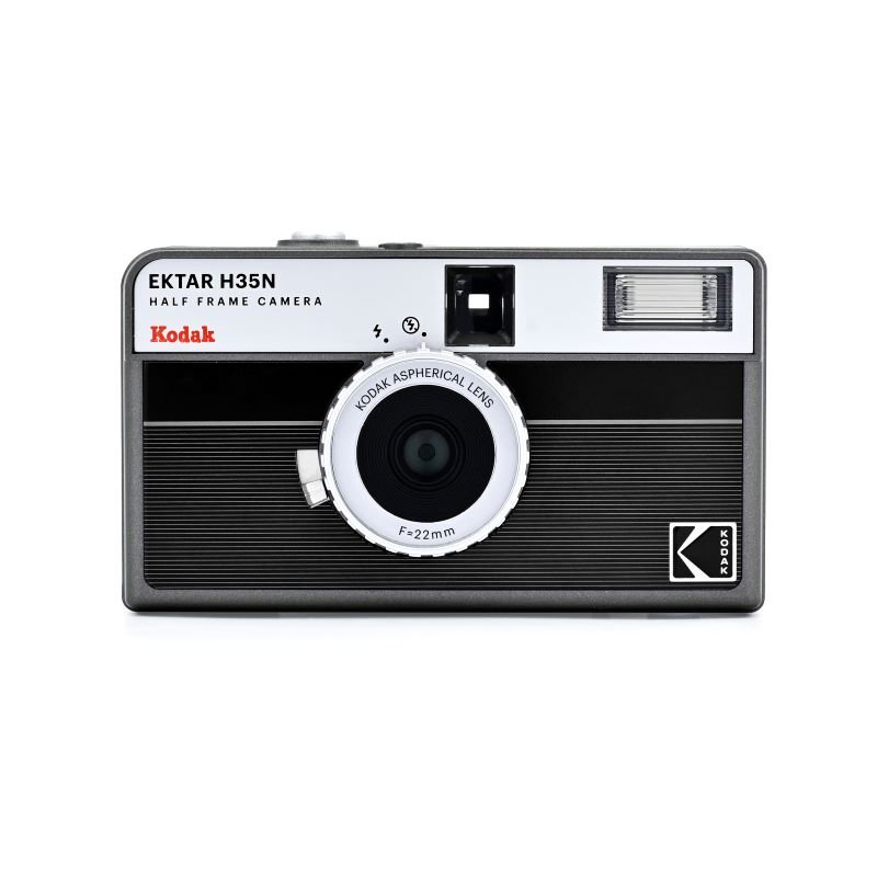 Kodak Ektar H35N Half Frame Camera (RK0301 - Colour: Striped Black)