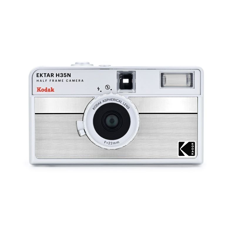 Kodak Ektar H35N Half Frame Camera (RK0302 - Colour: Striped Silver)