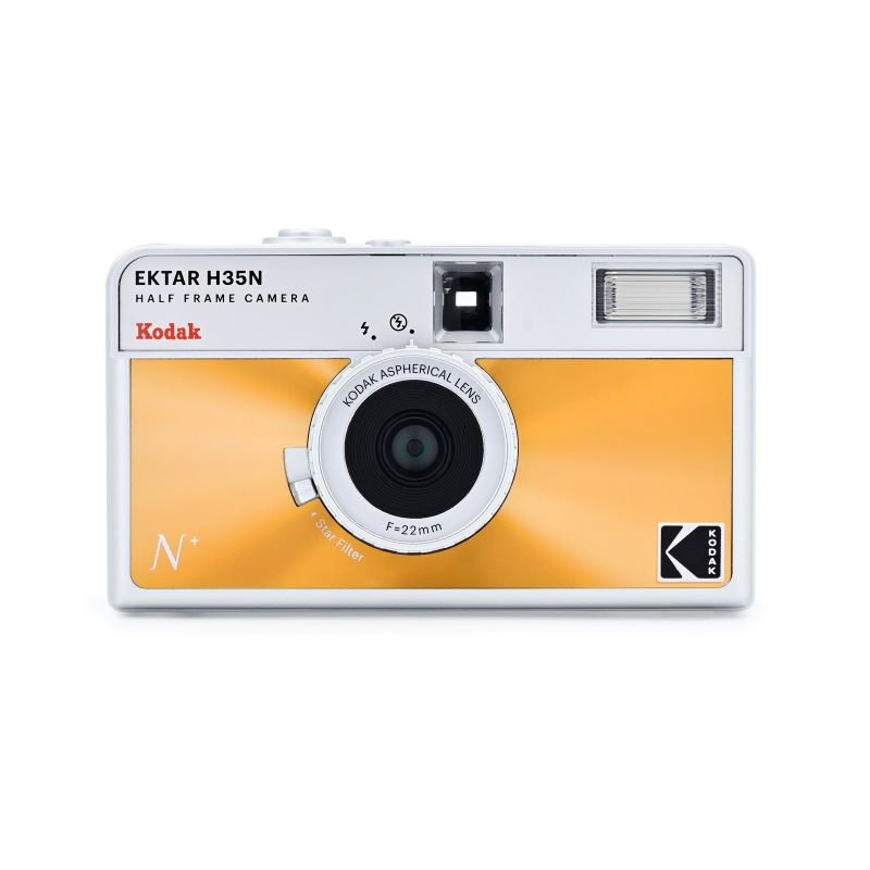 Kodak Ektar H35N Half Frame Camera (RK0305 - Colour: Glazed Orange)