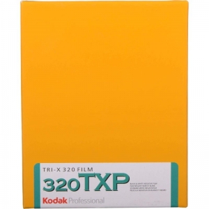 Kodak Film Tri-X 320 B&W Negative Sheet Film (4 x 5, 10 sheets)