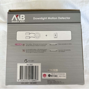 Mort Bay Downlight Motion Detector