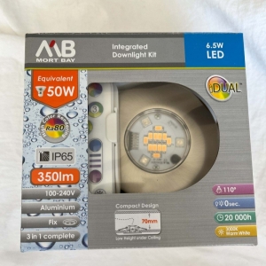 Mort Bay Integrated Downlight Kit 6.5W Colour Changing LED