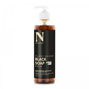 Dr Natural Black Liquid Soap 473ml