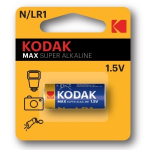 Kodak Batteries Max Super Alkaline N/LR1 1.5V Single Pack