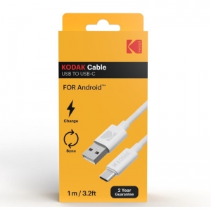 Kodak USB-C Cable White 1 Metre