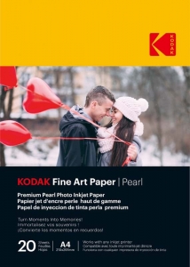 Kodak Fine Art Premium Pearl Paper 240gsm A4 20 Sheets