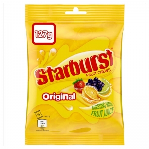 Starburst Original Fruit Chews Candy Bag 127g