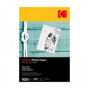 Kodak Photo Paper Matte 120gsm 4 x 6 (4R) 100 Sheets