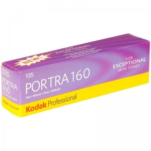 Kodak Film Portra 160 Color Negative Film (35mm Roll Film, 36 Exposures, 5-Pack)