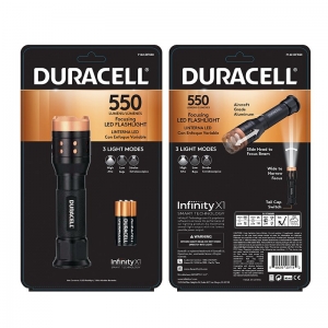Duracell 550 Lumen Aluminum Focusing LED Flashlight