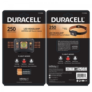 Duracell 250 Lumen Motion Activated LED Headlamp