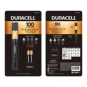 Duracell 100 Lumen LED Pen Light with Side Light