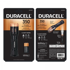 Duracell 350 Lumen Aluminum Focusing LED Flashlight