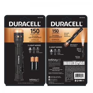 Duracell 150 Lumen Aluminum Focusing LED Flashlight