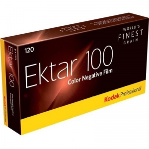 Kodak Film Ektar 100 Color Negative Film (120 Roll Film, 5-Pack)