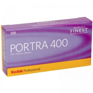 Kodak Film Portra 400 Color Negative Film (120 Roll Film, 5-Pack)