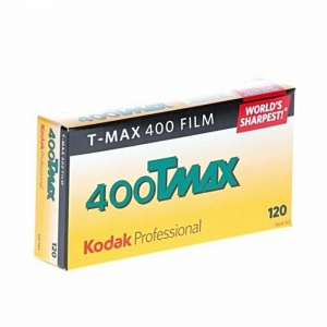 Kodak Film T-Max 400 B&W Negative Film (120 Roll Film, 5-Pack)