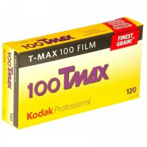 Kodak Film T-Max 100 B&W Negative Film (120 Roll Film, 5-Pack)