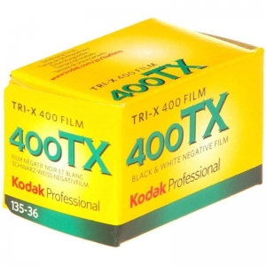 Kodak Film Tri-X 400 B&W Negative Film (35mm Roll Film, 36 Exposures)