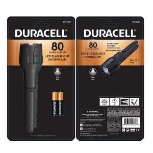 Duracell 80 Lumen Rubber LED Flashlight