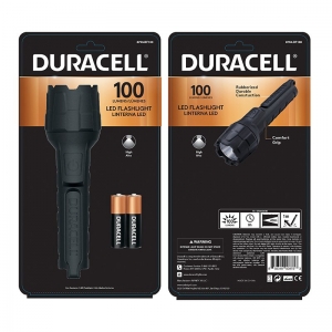 Duracell 100 Lumen Rubber LED Flashlight