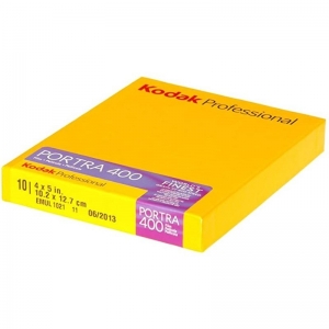 Kodak Film Portra 400 Color Negative Sheet Film (4 x 5, 10 sheets)
