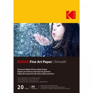 Kodak Fine Art A4 Smooth Paper 230GSM 20 Sheets