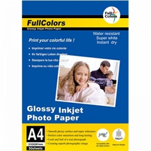 Fullcolours Photo Paper High Gloss 240GSM 50 Sheets