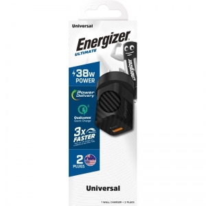 Energizer Universal Wall Charger Power Delivery QC3 38W