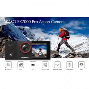 Akaso EK7000 Pro Action Camera With 64GB microSD Card