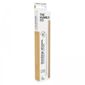 The Humble Co. Bamboo Straws 4 Pack
