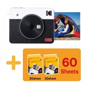 Kodak Instant Camera Mini Shot 3 Retro Cartridge Bundle