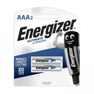 Energizer Batteries Ultra Lithium AAA 2 Pack