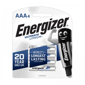 Energizer Batteries Ultra Lithium AAA 4 Pack
