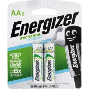 Energizer Batteries Recharge AA 2 Pack