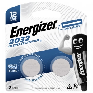 Energizer Batteries Ultimate Lithium 2032 2 Pack