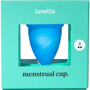 Lunette Menstrual Cup Blue