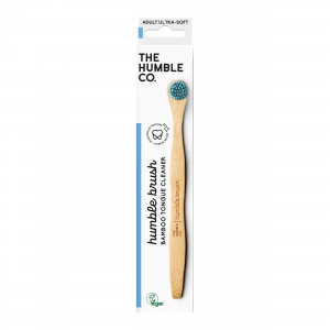 The Humble Co. Bamboo Tongue Cleaner Blue