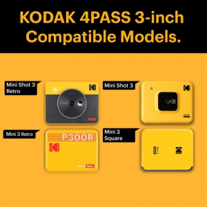 Kodak Instant 3X3 Camera Cartridge 30 Sheets