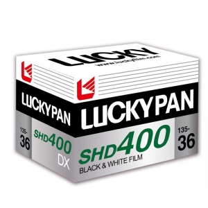 LUCKYPAN Film SHD400 B&W Negative Film (35mm Roll Film, 36 Exposures)