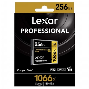Lexar Professional 1066X Compact Flash Card Capacity: 256GB
