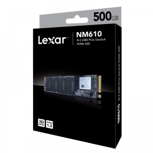 Lexar Internal NM610 M.2 2280 PCIe Gen3x4 NVMe SSD