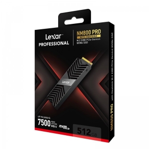 Lexar Internal NM800 PRO M.2 2280 PCIe Gen4x4 NVMe SSD - With heatsink