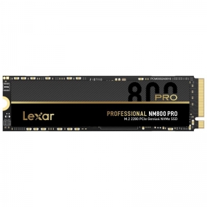 Lexar Internal NM800 PRO M.2 2280 PCIe Gen4x4 NVMe SSD - Without heatsink