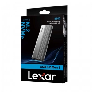 Lexar E300 Portable SSD M.2 SSD Enclosure USB 3.2 Gen 2