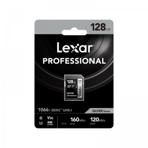 Lexar Professional 1066X SDXC UHS-I Silver Series SD Card
