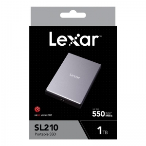Lexar SL210 Portable Solid State Drive SSD up to 550MB/s read