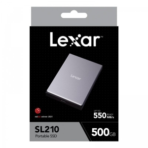 Lexar SL210 Portable Solid State Drive SSD up to 550MB/s read