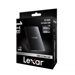 Lexar SL500 Portable SSD Up to 2000MB/s Read and 1800MB/s Write Capacity 1TB